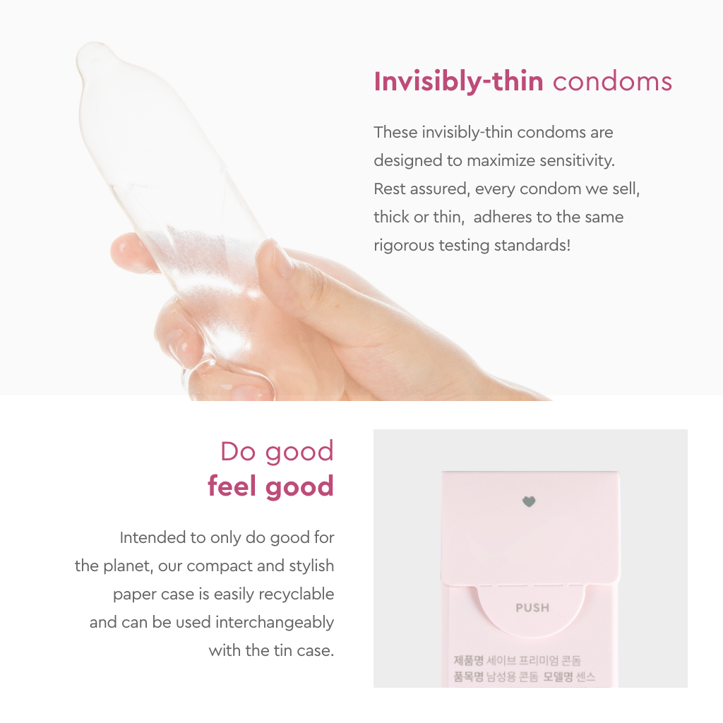 Premium Condoms Real Feel (6pcs)