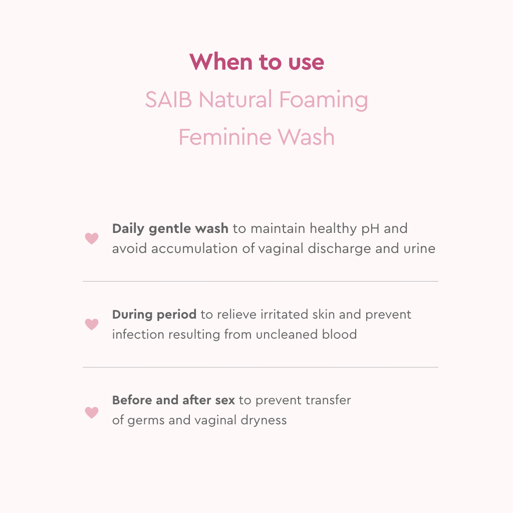 Natural Foaming Feminine Wash